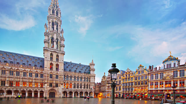 Grand Place with the historical buildings. Brussels