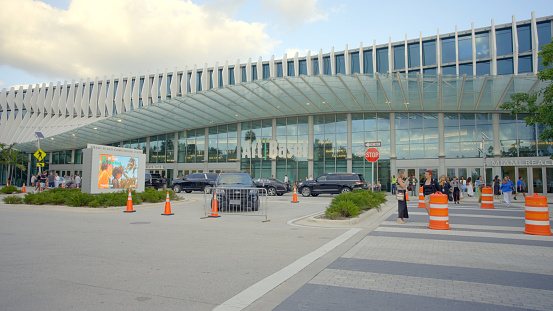 airport departure area