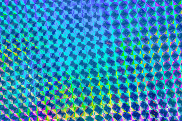 istock Holographic rainbow foil iridescent texture abstract hologram background 1446781938