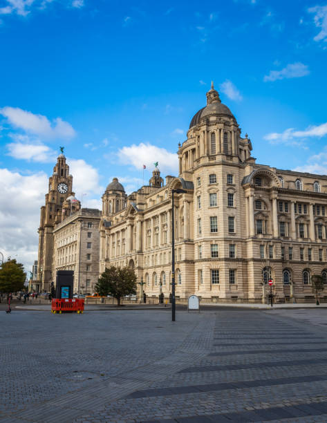 istock The Three Graces in Liverpool 1446784544