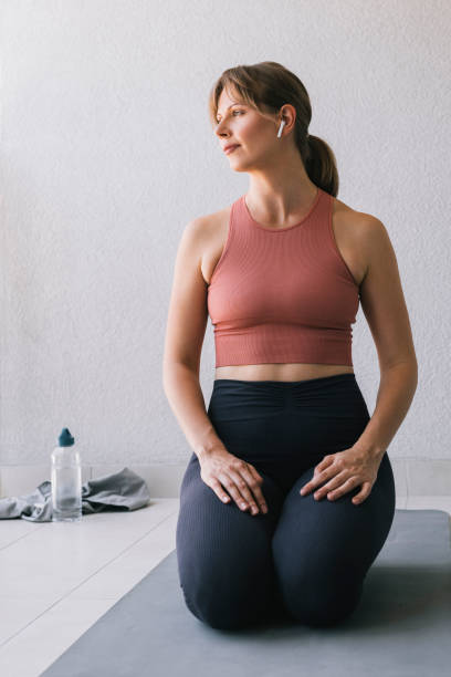istock Woman Relaxing After A Workout 1446786148