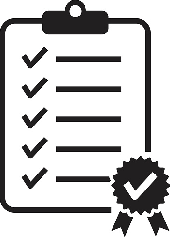 checklist icon vector