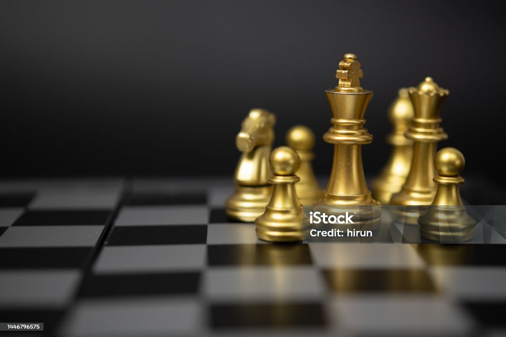 Chess Board Game And Knight Chess On Board Business Management Strategy And  Analysis With Marketing Plan Concept Stock Photo - Download Image Now -  iStock