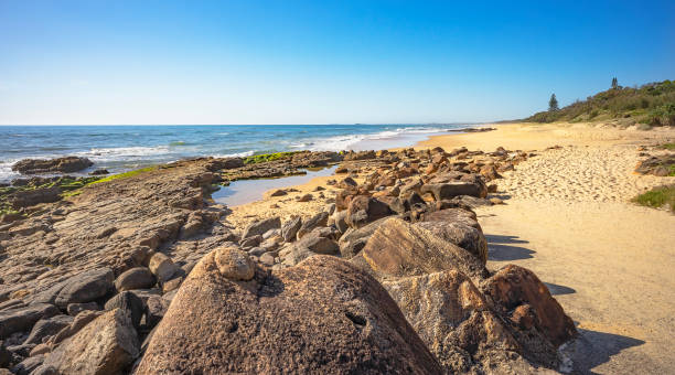 istock Rocky Shelf with Rock Pool 1446798198