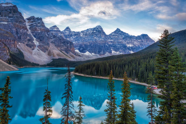 istock Morning over Moraine Lake 1446811462