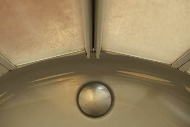 istock Interior of bathroom shower 1446831435