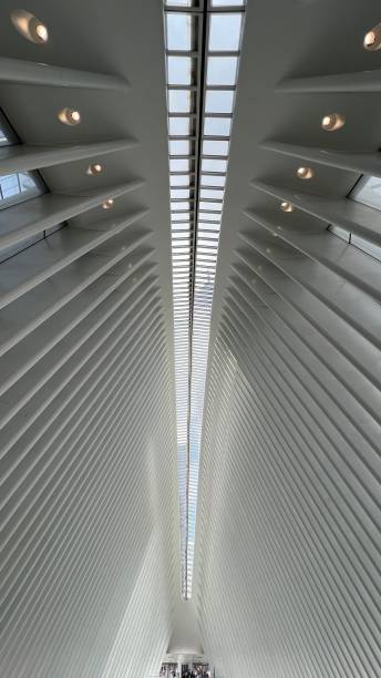 istock Vertical low-angle of a modern building's architectural details 1446832910