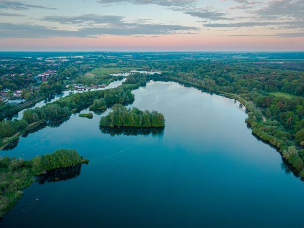 istock Aerial view to Whitlingham Great Broad, Norwich 1446834139