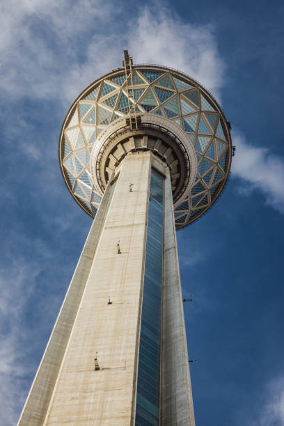 istock Milad tower, view looking up at the tower, Tehran Iran 1446842247