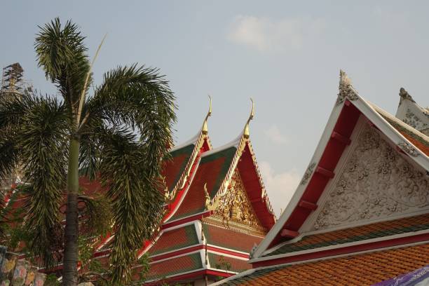 istock Temple building in Bangkok, Thailand 1446844881