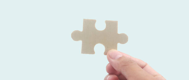 istock Connecting jigsaw puzzle. Business solutions success 1446846569
