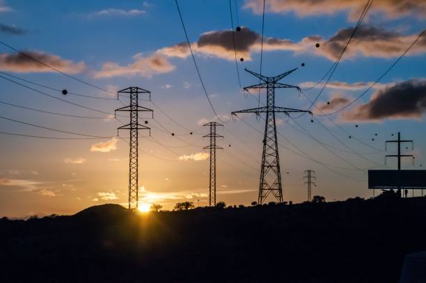istock High Voltage Electric Transmission Tower , digital photo image 1446848907
