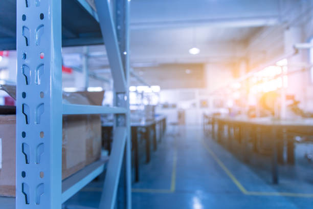istock Shelves in the cargo hold 1446860118