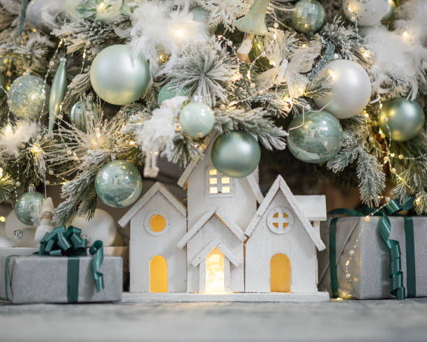 istock Gifts under the Christmas tree 1446860491