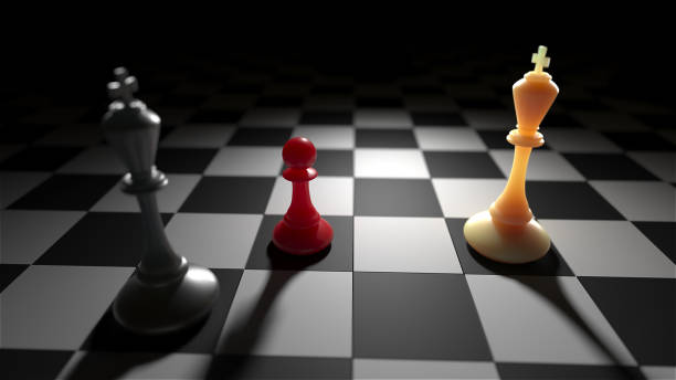 istock Chess king. Leader success concept. Business leader concept 1446863447