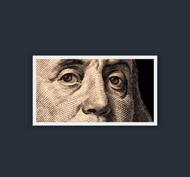 istock Portrait of U.S. president Benjamin Franklin 1446866560