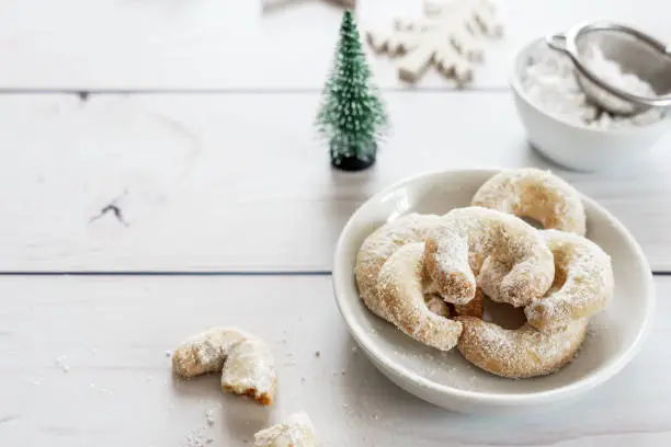 Wood, table, white, christmas, ready to serve, dessert