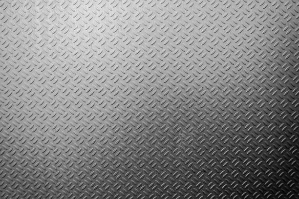 istock Pattern of a steel plate 02 1446873366