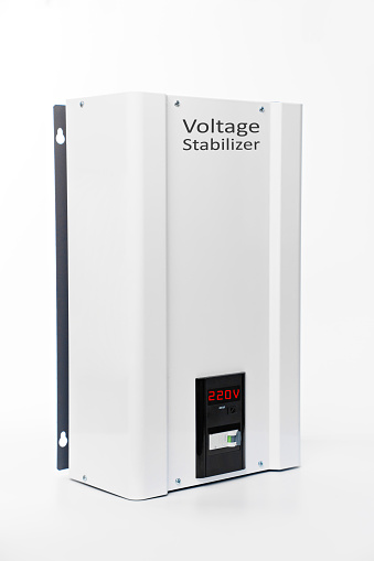 voltage stabilizer. a device for maintaining an electrical voltage. electrical appliance. Repair and maintenance of electrical appliances.