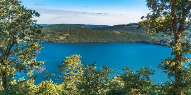 Sanabria Lake, Lago de Sanabria y Sierras Segundera y de Porto Natural Park, Puebla de Sanabria, Zamora, Castile and Leon, Spain, Europe