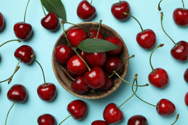 istock Concept of sweet berry with red cherry 1446880728