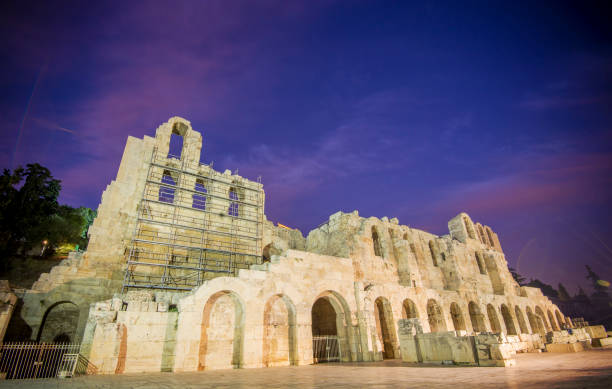 istock Parthenon Night at Athens 1446886616
