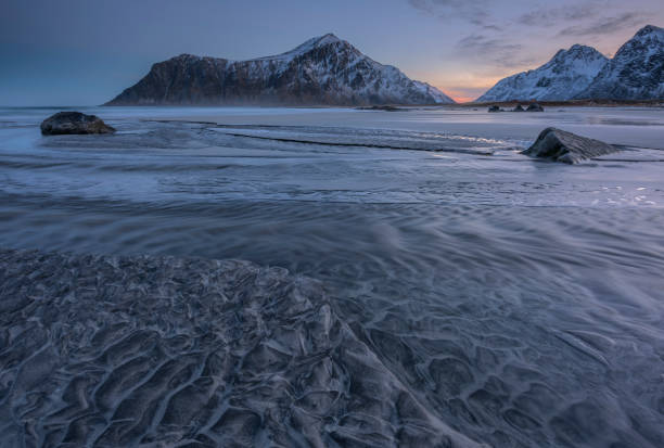 istock Skagsanden. Lofoten islands 1446890884