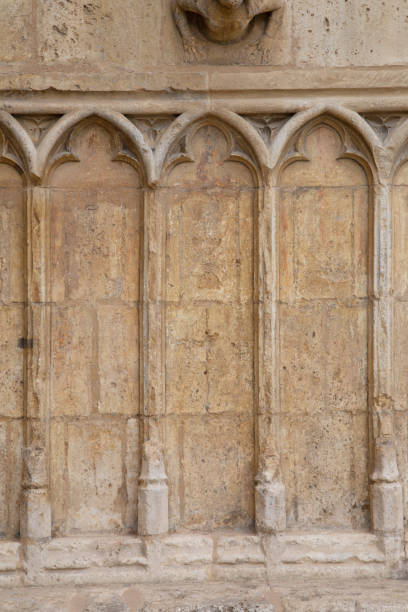istock Stone Design on St Mary Church Facade, Morella 1446891240