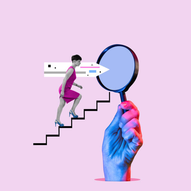 istock Concept of job search. 1446895472