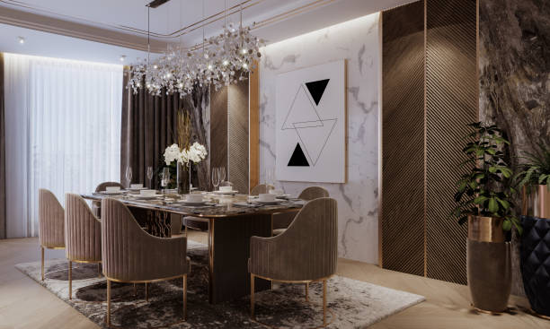 istock Luxury Living Room 1446896269