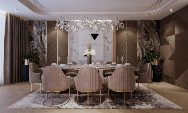 istock Luxury Living Room 1446896272
