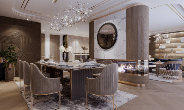 istock Luxury Living Room 1446896307