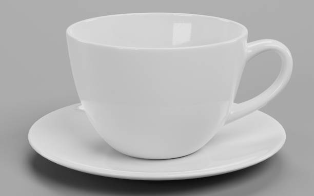 istock Realistic 3D Render of Porcelain Cup 1446906415