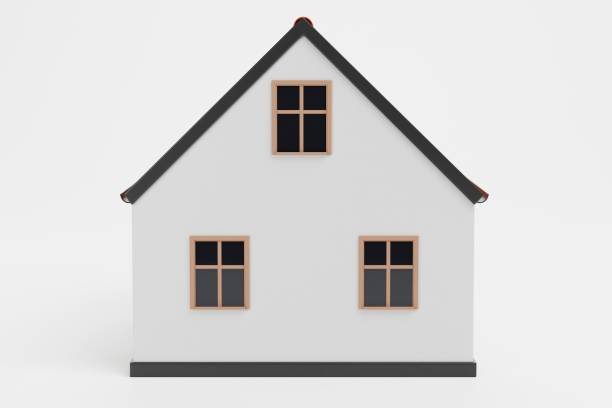 istock Realistic 3D Render of Stylised House 1446906793