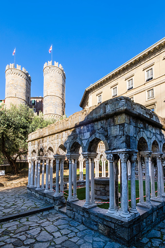 The Cloister of Sant'Andrea and the Porta Soprana date back to the medieval times