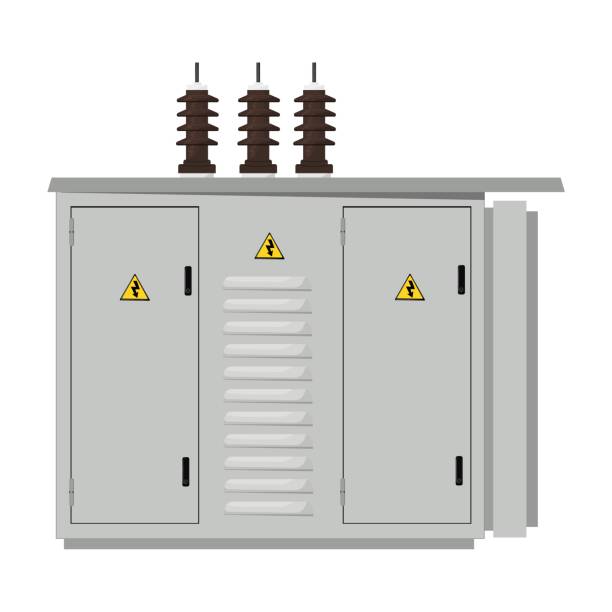 80+ Substation Circuit Breaker Stock Illustrations, Royalty-Free Vector ...