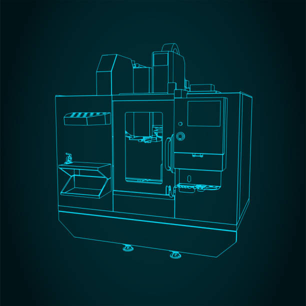 [90] Cnc machine Clipart Vector PNG , SVG, EPS, PSD, AI