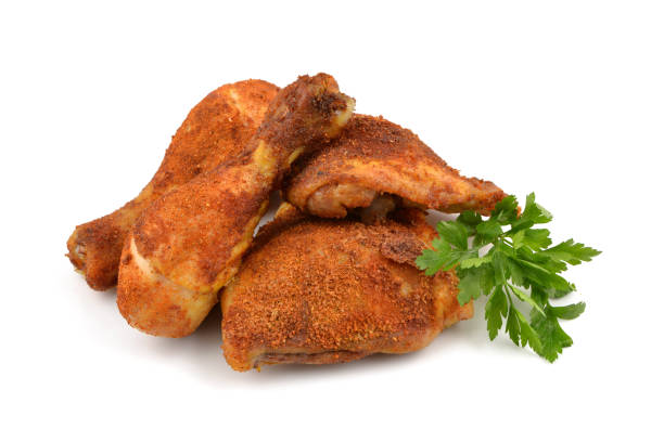 istock baked chicken legs on a white background 1446916059