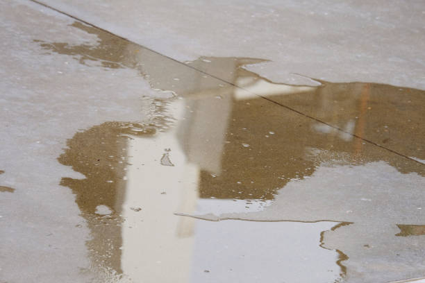 istock reflect on water and wet floor 1446916283