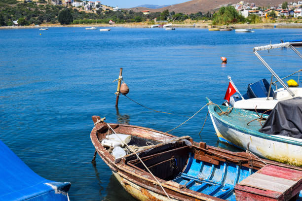 istock Boats on Aegean Sea 1446919510