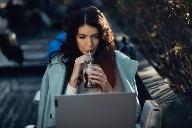 istock Modern business woman 1446925704