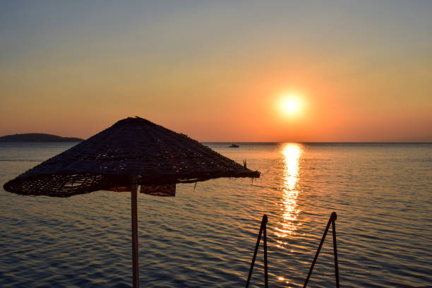 istock Stunning sunset in Aegean Region 1446926252