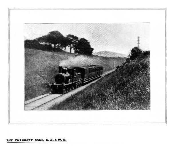 istock 19th c illustration the Killarney Mail train G.S. & W.R. ; Great Southern & Western Railway; British Express Magazine 1898 1446927515
