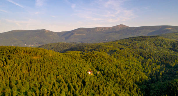 istock Mountain in the evening sun 1446929573