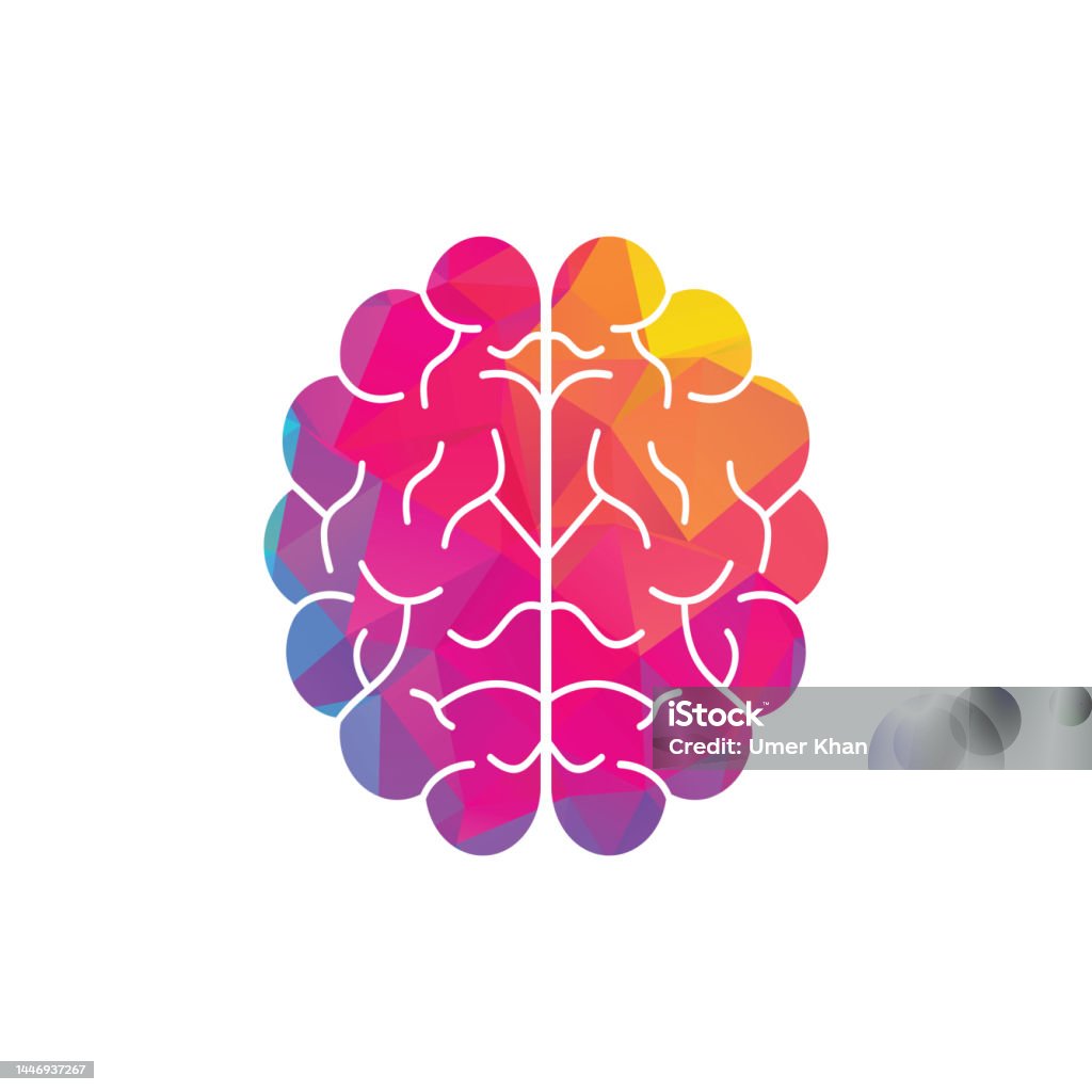 Brain Structurelogo Icon Creative Brain Logo Design Stock Illustration - Download Image Now ...