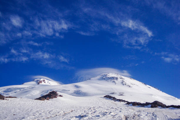 Beautiful view of Galierash Mountain in the evening.