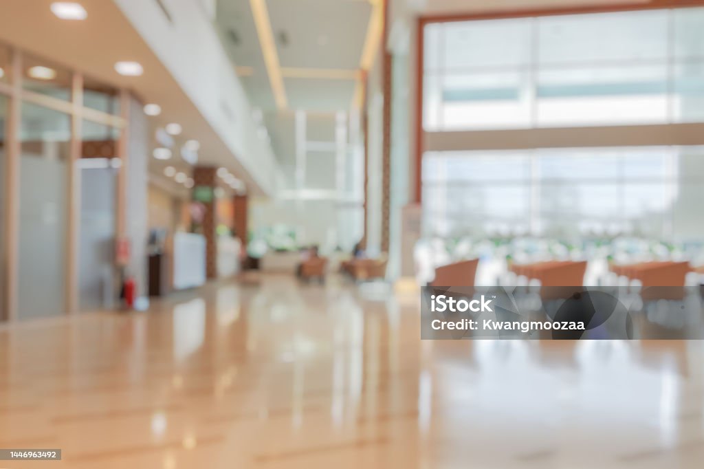 Abstract blur hospital clinic medical interior background Office Stock Photo