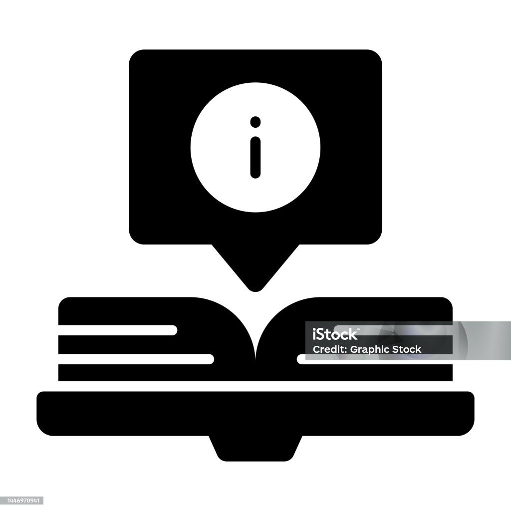 Symbol For Informative Content Informative Book Study Modern Concepts Flat Design Premium Quality ...