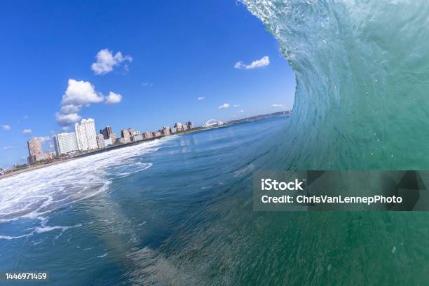 Durban Beachfront Ocean Swimming Wave Surfing Water Photo Stock Photo - Download Image Now