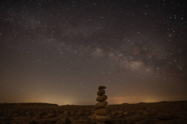 istock Rock formation and Milky Way 1446971624